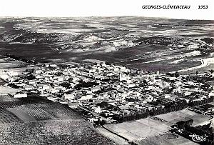 Georges-Clemenceau - Vue panoramique aerienne - - 1953